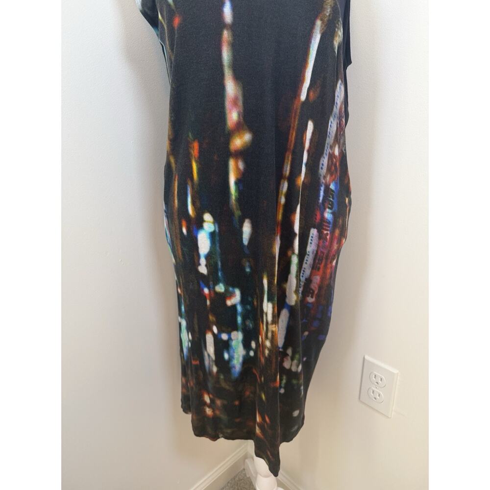 Alexander McQueen City Lights Sleeveless Dress Womens Medium Fashion Chic Black - Picture 5 of 10